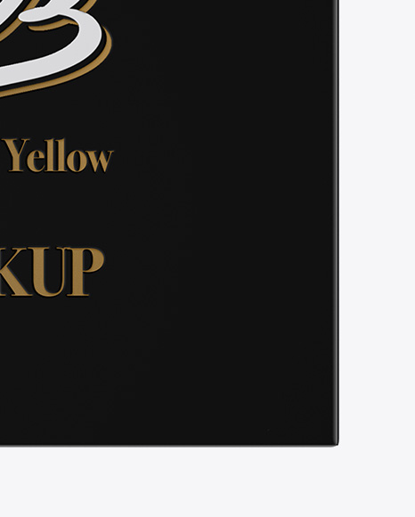 Book W  Glossy Cover Mockup   Top View PSD #2