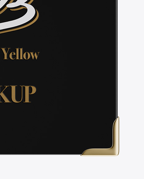 Book W  Glossy Cover Mockup   Top View PSD #1