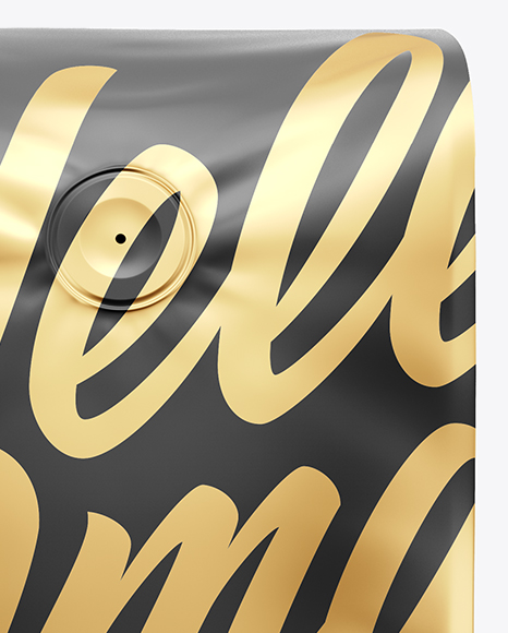 16oz Matte Coffee Bag Mockup   Front   Bottom Views PSD #6