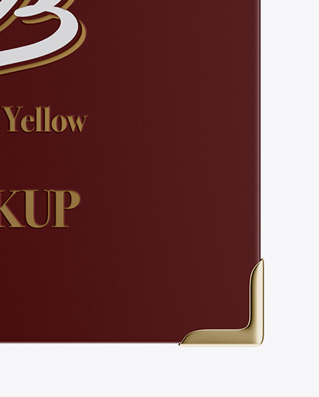 Book W  Matte Cover Mockup   Top View PSD #1