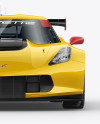 Chevrolet Corvette C7R Mockup - Front View