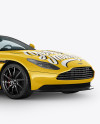 Aston Martin DB11 Mockup - Half Side View - Free Download Images High