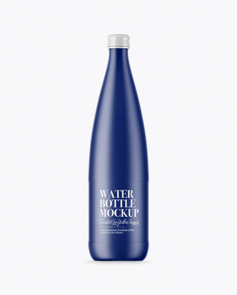 Ceramic Water Bottle Mockup PSD #2
