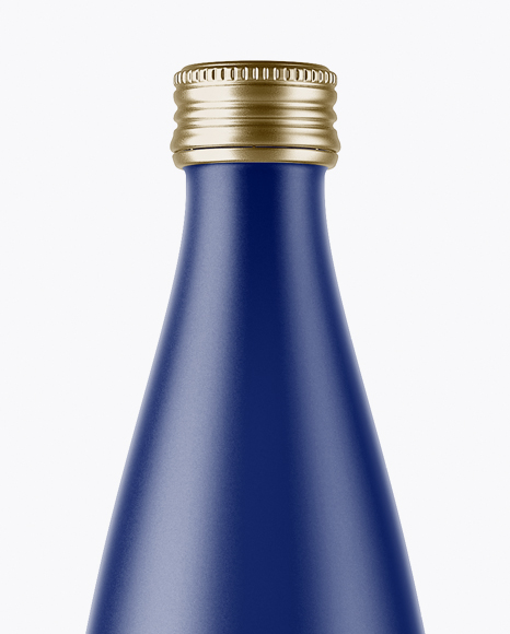 Ceramic Water Bottle Mockup PSD #1