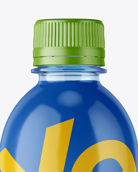 Download 330ml Pet Blue Bottle W Drink Shrink Sleeve Mockup In Bottle Mockups On Yellow Images Object Mockups Yellowimages Mockups