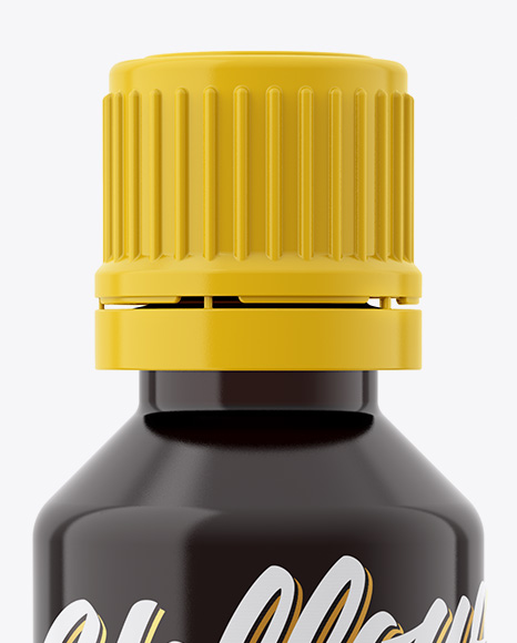 Glass Bottle Mockup PSD #2