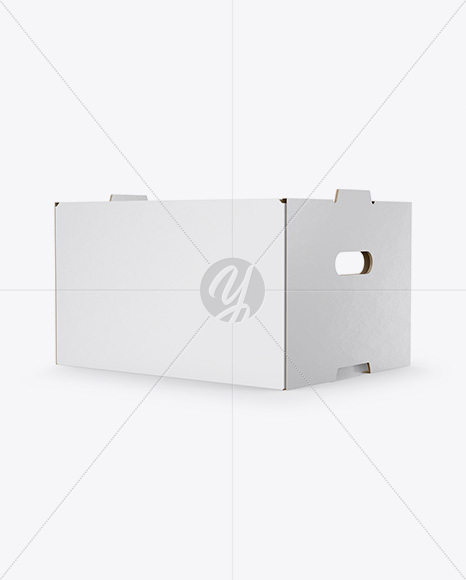 Opened Box Mockup   Front Half Side   Back Half Side Views PSD #2