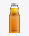 Glass Bottle W/ Apple Juice Mockup in Bottle Mockups on Yellow Images Object Mockups
