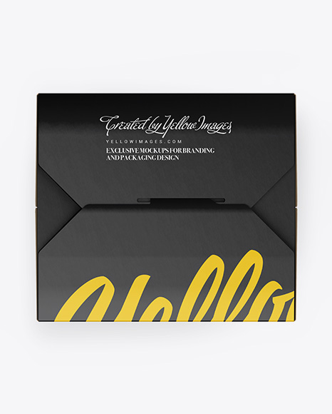 Box Mockup   Front   Top Views PSD #1