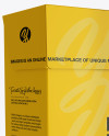 Download Paper Box Mockup - Half Side View in Box Mockups on Yellow ... Yellowimages Mockups