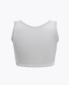 Women's Fitness Top Mockup - Back View