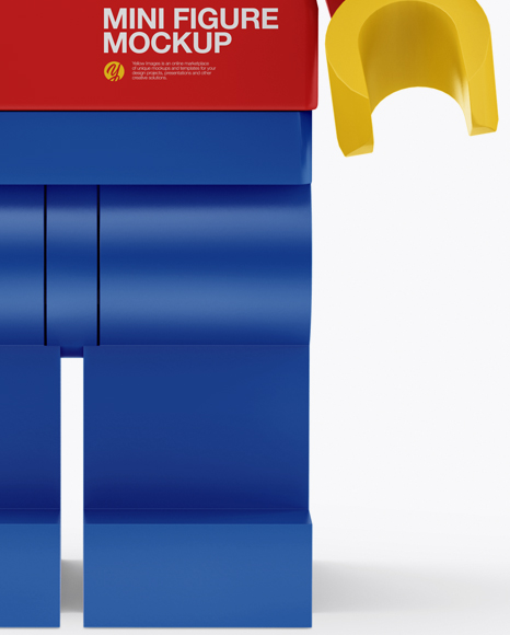 Mini Figure Mockup PSD #1