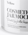 Download Opened Clear Glass Cream Jar Mockup (High-Angle Shot) in ... Yellowimages Mockups