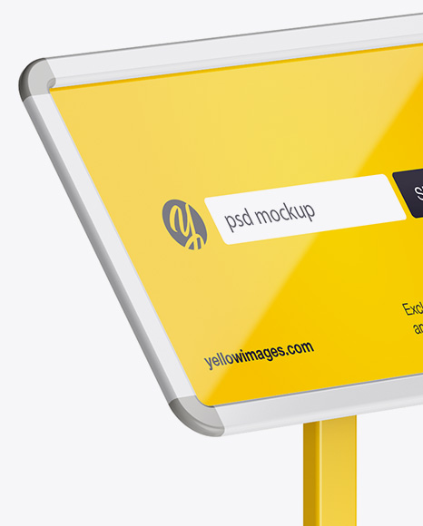 Download Free Mockup Poster Frame Yellowimages