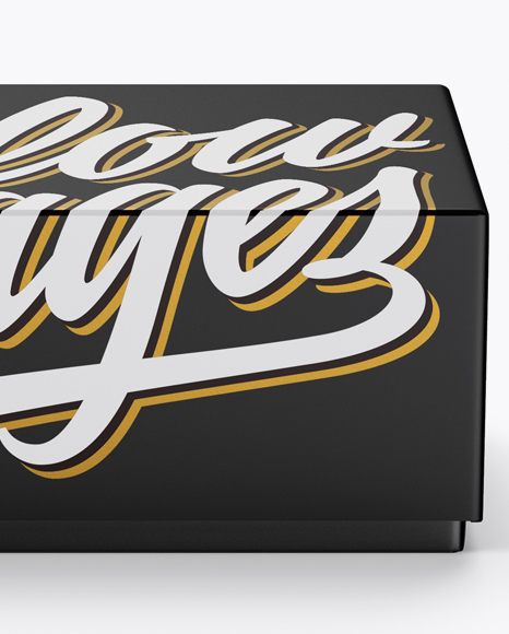 Download Paper Box Mockup - Front View (High-Angle Shot) in Box ... Yellowimages Mockups