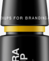 Matte Mascara Tube Mockup on Yellow Images Object Mockups