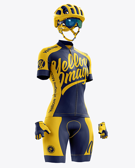 Download 40+ Womens Full Cycling Kit Mockup Hero Shot Pics ...