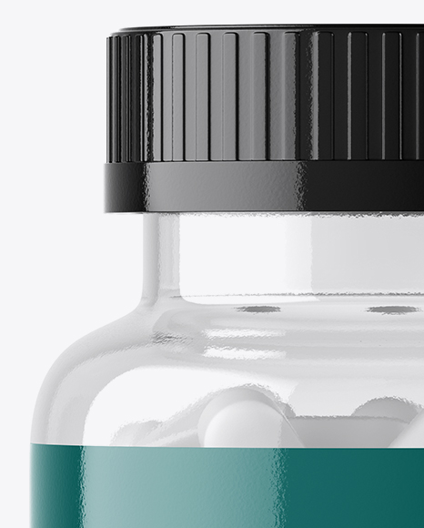 Download Clear Bottle With White Pills Mockup in Bottle Mockups on ... Yellowimages Mockups