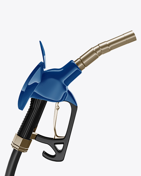 Gas Nozzle Mockup - Top & Side View - Free Download Images High Quality