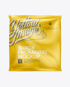 Download Snacks Flow Pack Mockup in Flow-Pack Mockups on Yellow Images Object Mockups