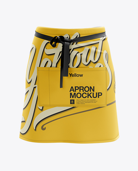 Download Half Apron Mockup In Apparel Mockups On Yellow Images Object Mockups Yellowimages Mockups