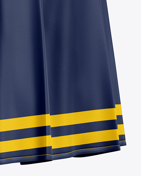 Download Sheerleader Skirt Mockup Side View In Apparel Mockups On Yellow Images Object Mockups