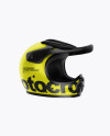 Download Motocross Helmet Mockup - Half Side View in Apparel ...