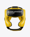 Download Boxing Headgear Mockup Front View In Apparel Mockups On Yellow Images Object Mockups