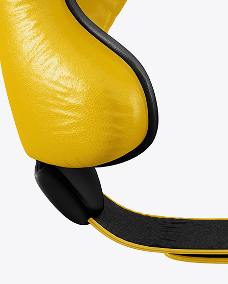 Download Boxing Headgear Mockup Front View In Apparel Mockups On Yellow Images Object Mockups