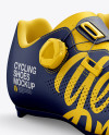 Download Road Cycling Shoes mockup (Half Side View) in Apparel ...