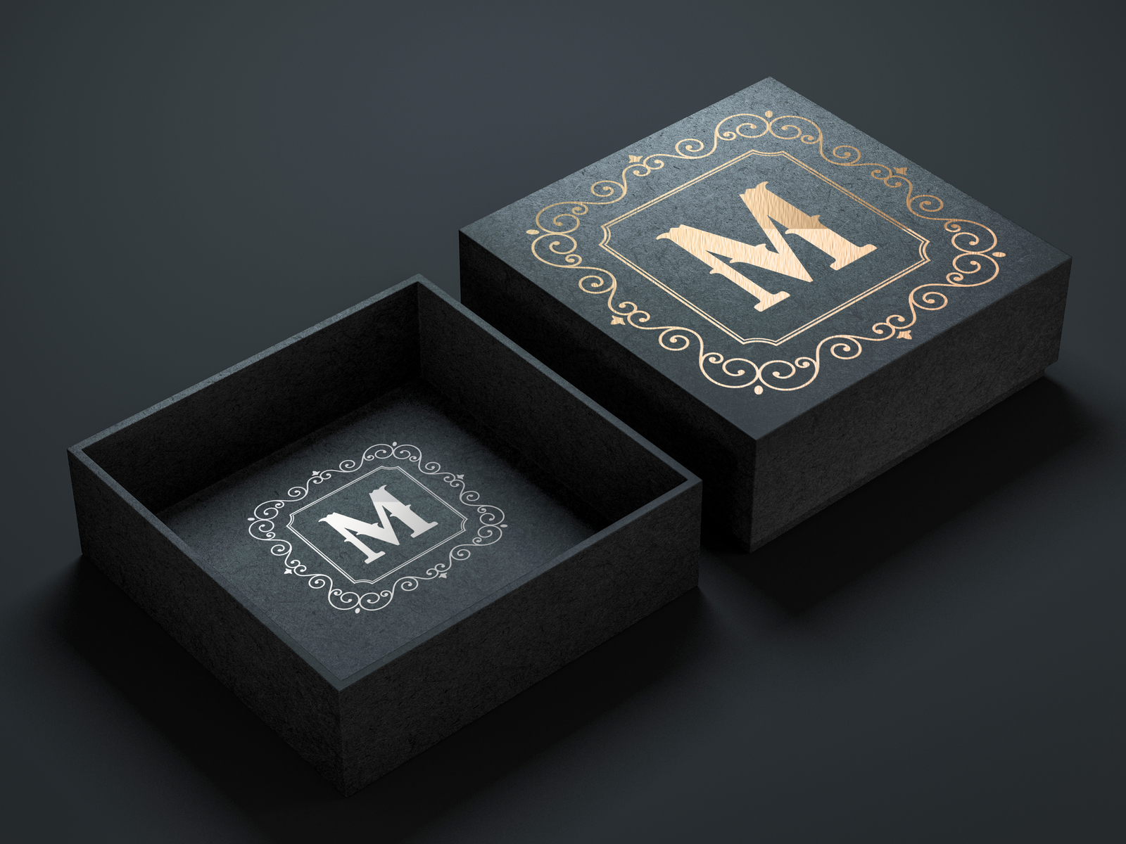 Square Box Mock Up In Packaging Mockups On Yellow Images Creative Store