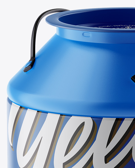 Download Matte Tin Can Mockup - Half Side View in Can Mockups on ... Yellowimages Mockups