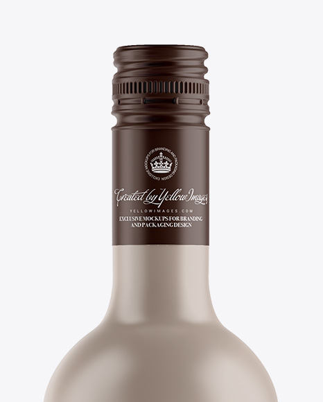 Ceramic Bottle Mockup PSD #2