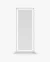 Glossy Vinyl Banner Frame Stand Mockup