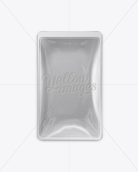 Download White Plastic Vacuum Food Tray In Tray Platter Mockups On Yellow Images Object Mockups PSD Mockup Templates