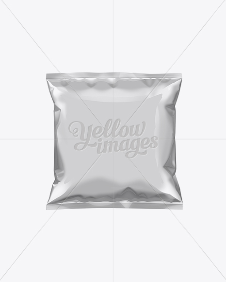 Download Snack Package Mockup In Flow Pack Mockups On Yellow Images Object Mockups PSD Mockup Templates