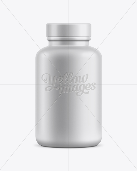 Supplement Bottle Mockup In Bottle Mockups On Yellow Images Object Mockups