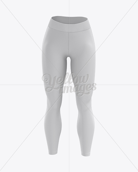 Leggings Mockup Back View In Apparel Mockups On Yellow Images Object Mockups