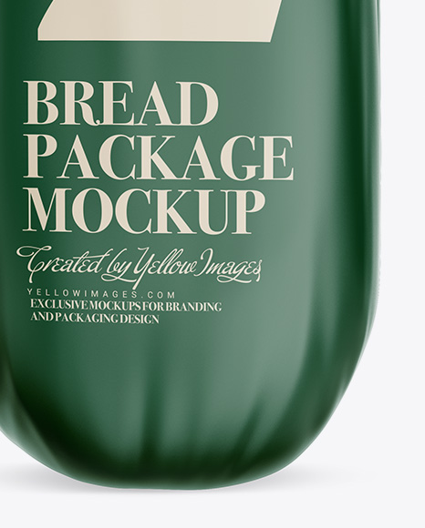 Download Matte Transparent Bread Package With Clip Mockup In Packaging Mockups On Yellow Images Object Mockups PSD Mockup Templates