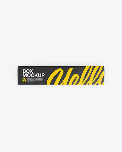 Download Box Mockup Front Top Views In Box Mockups On Yellow Images Object Mockups PSD Mockup Templates