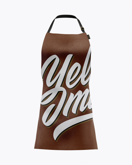 Leather Apron Mockup - Front View in Apparel Mockups on ...