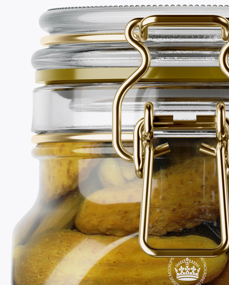 Download 900ml Pickled Cucumbers Glass Jar W Clamp Lid Mockup In Jar Mockups On Yellow Images Object Mockups PSD Mockup Templates