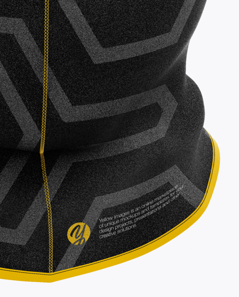 Download Balaclava Mockup Front View In Apparel Mockups On Yellow Images Object Mockups