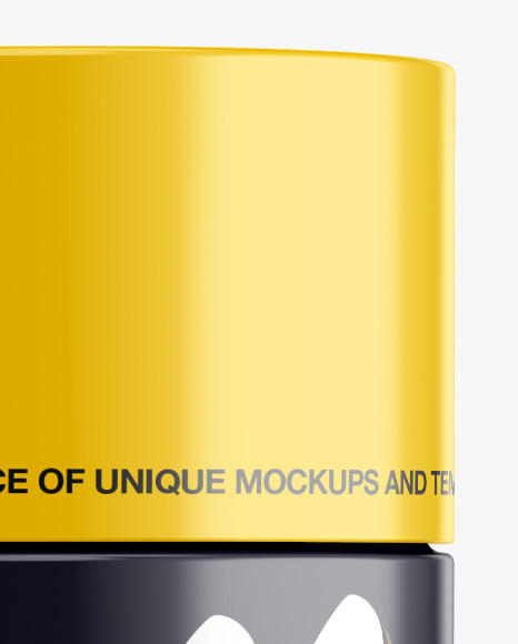 Glossy Plastic Bottle Mockup PSD #2