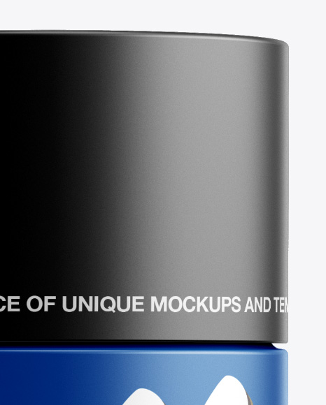 Matte Plastic Bottle Mockup PSD #2