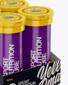 Download 8 Glossy Sport Nutrition Tubes Display Box Mockup - Half ... Yellowimages Mockups
