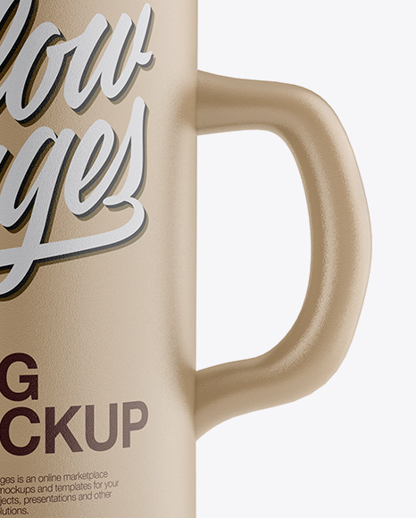 Download Ceramic Mug Mockup In Object Mockups On Yellow Images Object Mockups PSD Mockup Templates