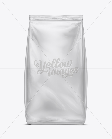 Download Plastic Food Bag Mockup In Flow Pack Mockups On Yellow Images Object Mockups Yellowimages Mockups