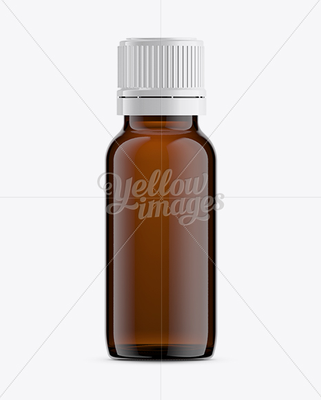 Download 15ml Amber Glass Essential Oil Bottle Mockup In Bottle Mockups On Yellow Images Object Mockups