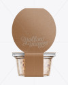 Download 200g Plastic Cup in Kraft Wrap W/ Peanuts Mockup in Cup & Bowl Mockups on Yellow Images Object ...